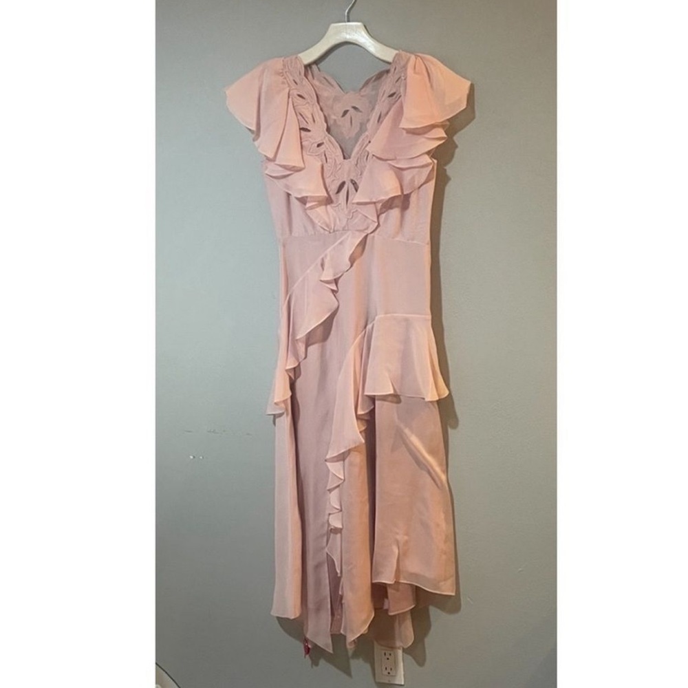 Rebecca Taylor Short Sleeve Hana Dress. - Picture 5 of 10